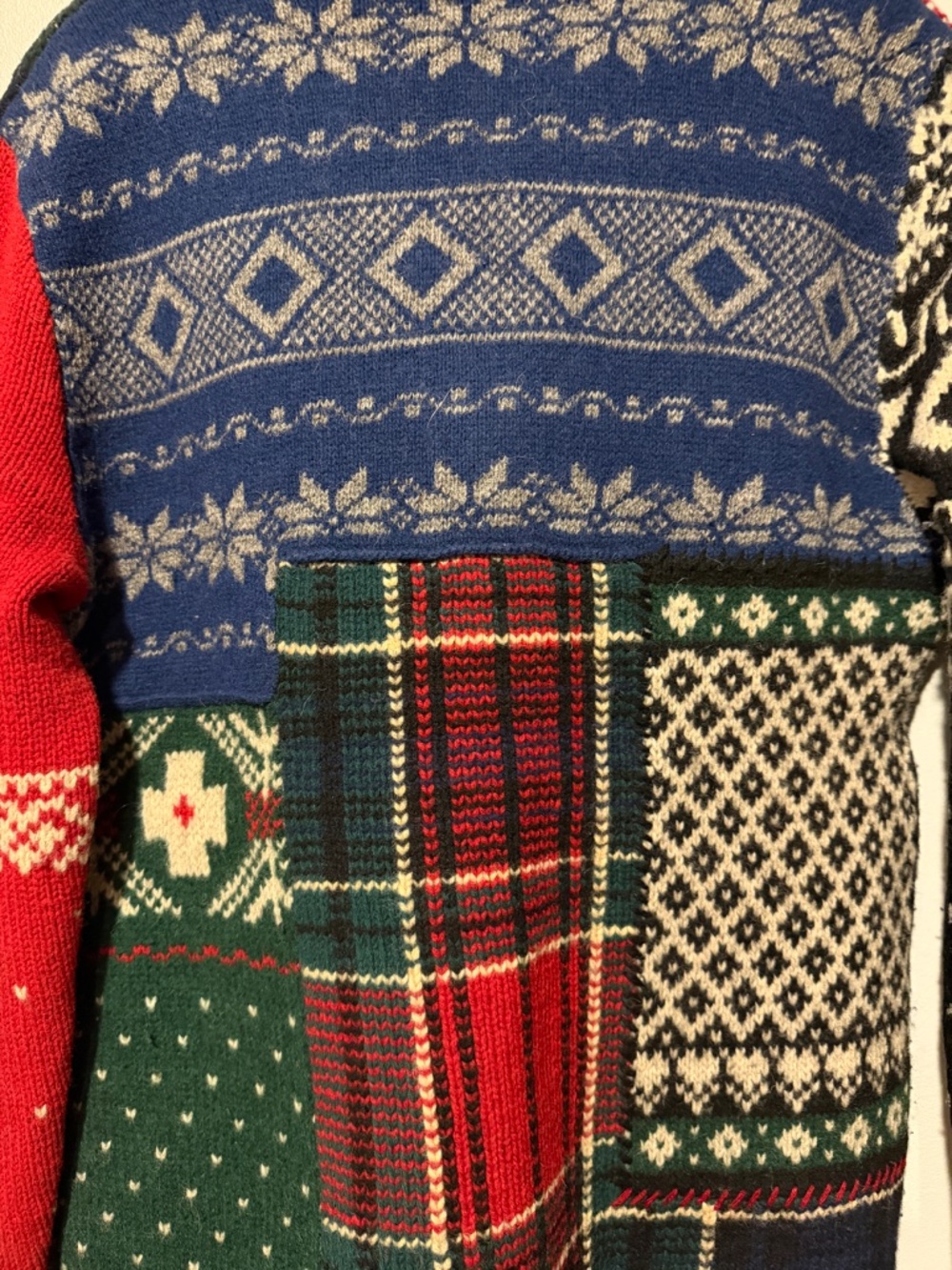 VINTAGE Rugby RL Patchwork Cardigan (Unisex) - Picture 7 of 7